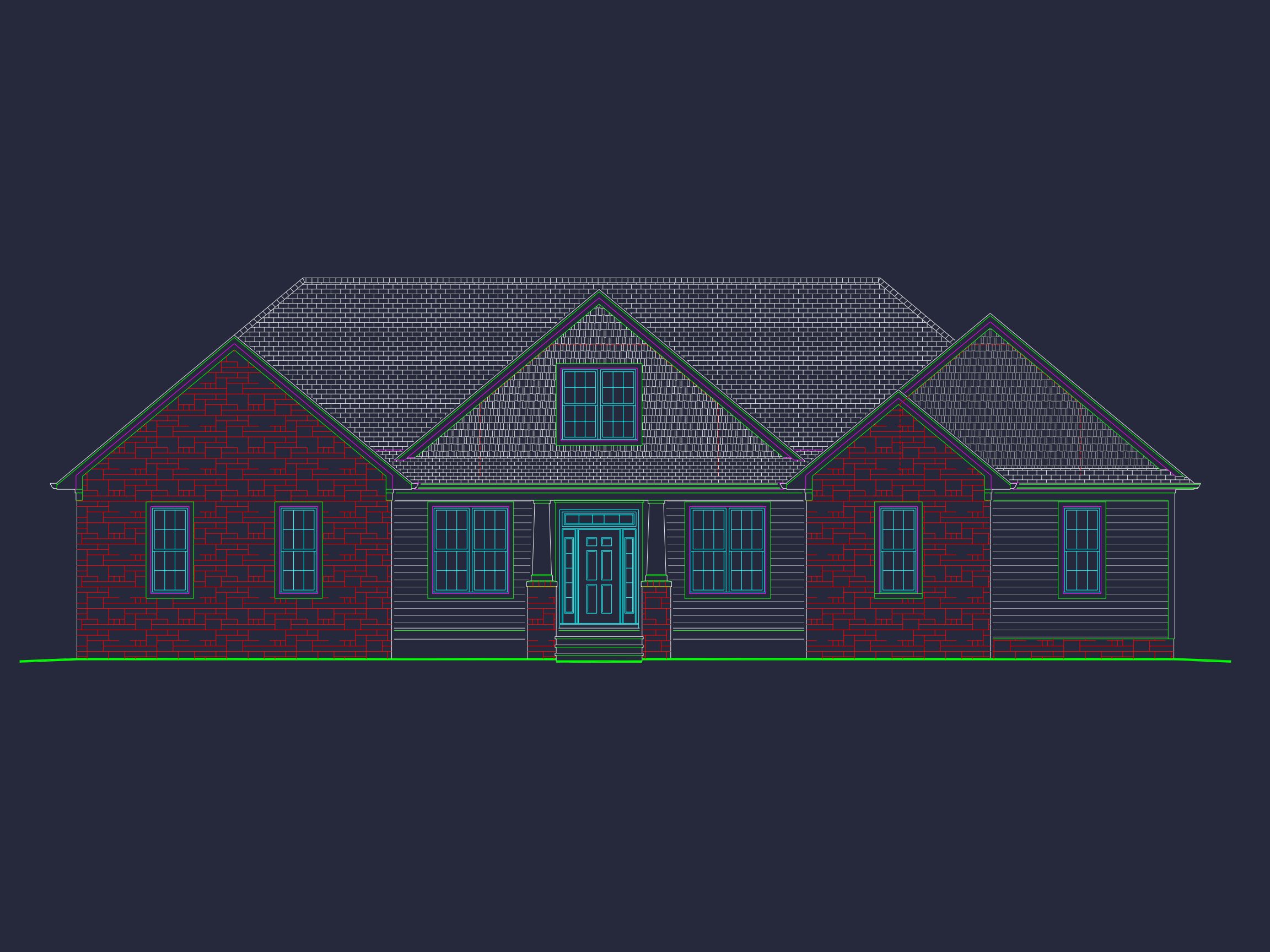Spacious Craftsman house Plan with 1.5 Floors and CAD Designs