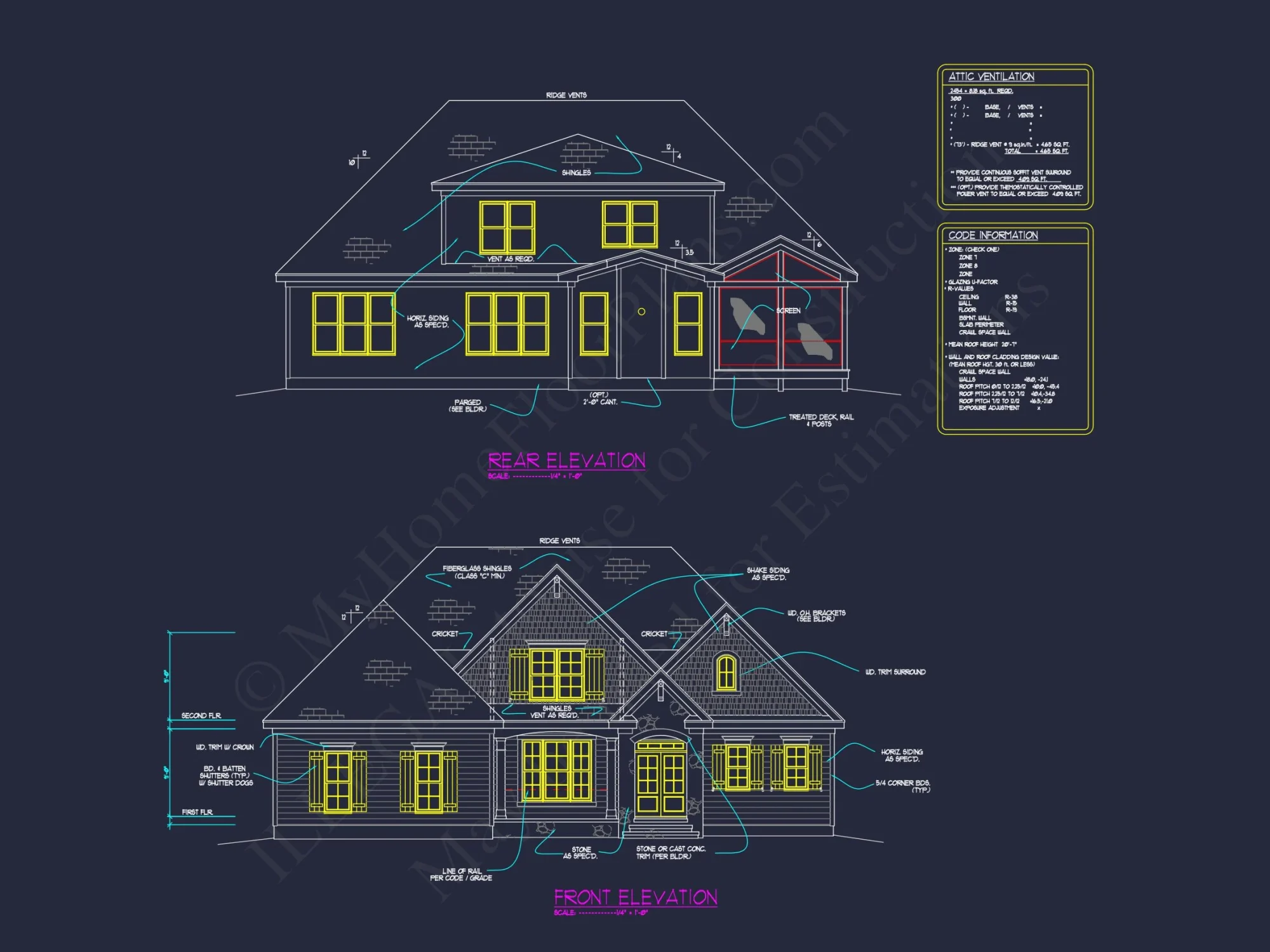 Spacious Craftsman house Plan with 4 Beds