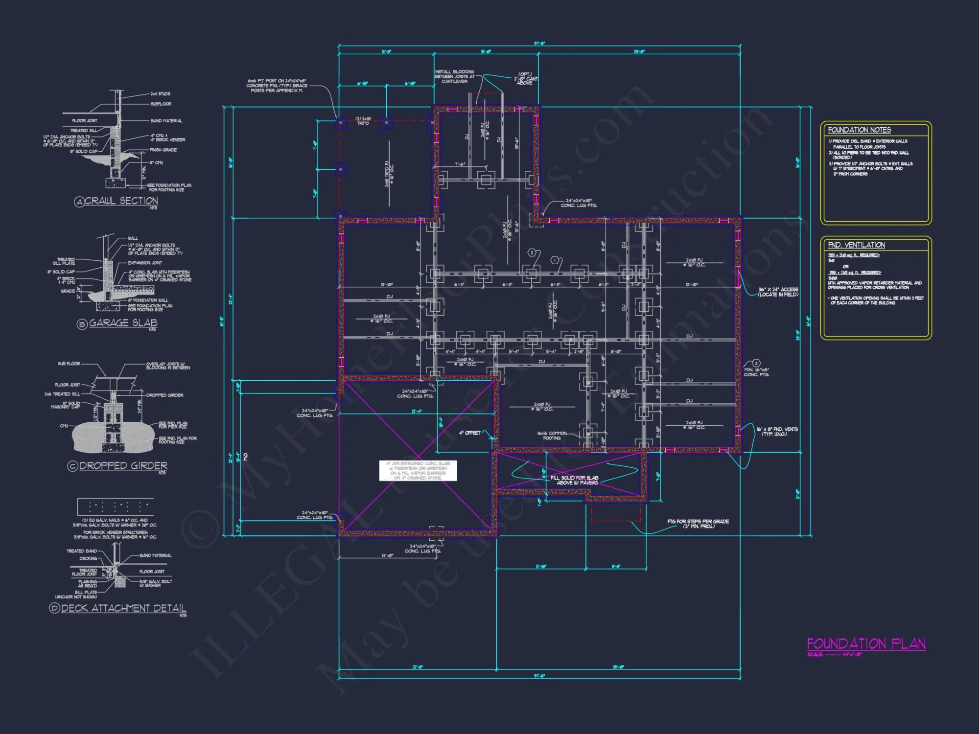 Spacious Craftsman house Plan with 4 Beds