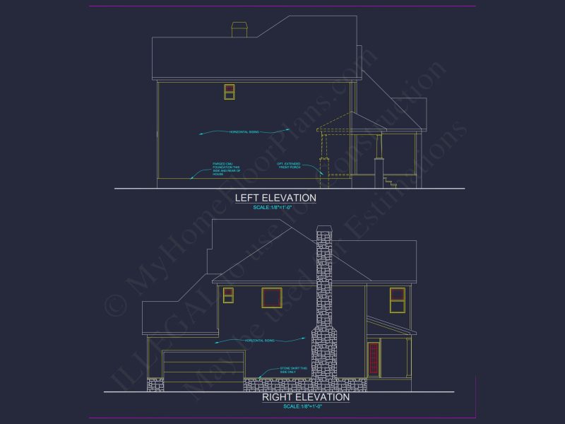 Spacious Craftsman house Plan with CAD Blueprints & Designs