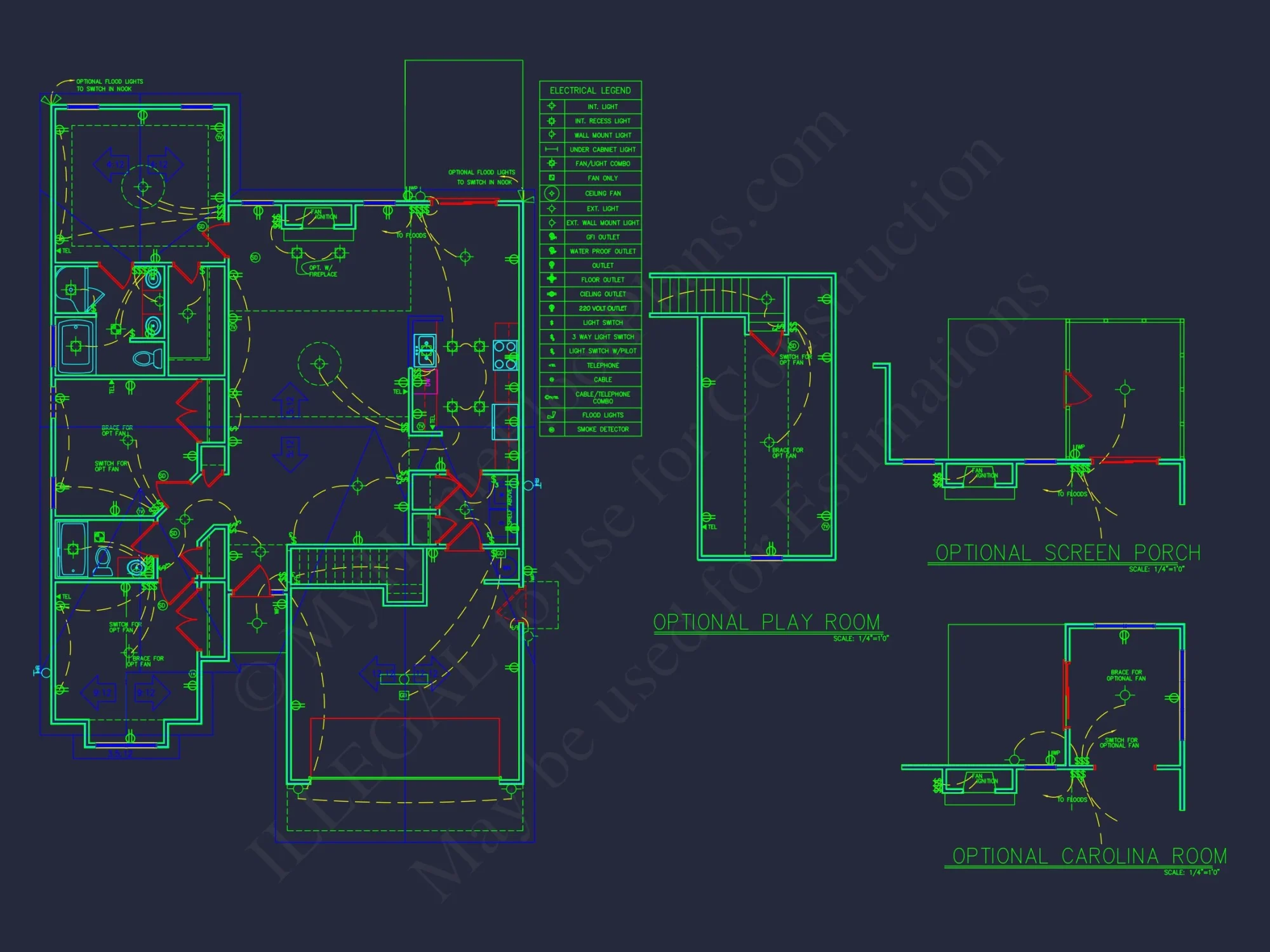 Spacious Craftsman house Plan with CAD Floor Designs