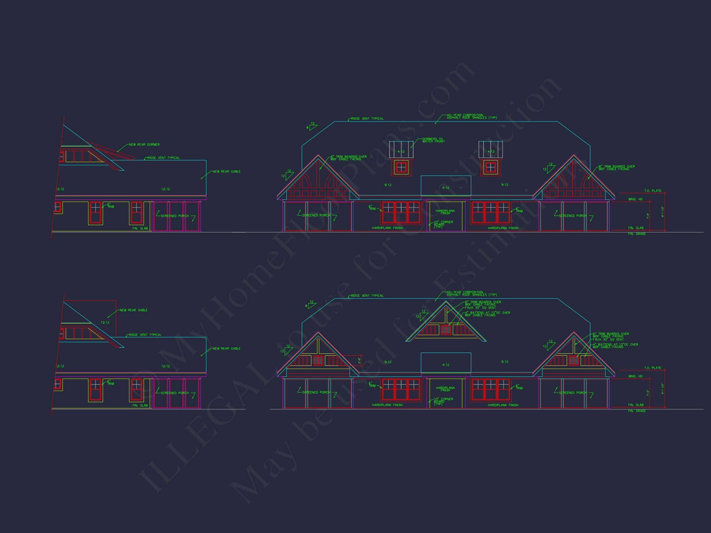 Spacious Craftsman Style house Plan with Functional Design