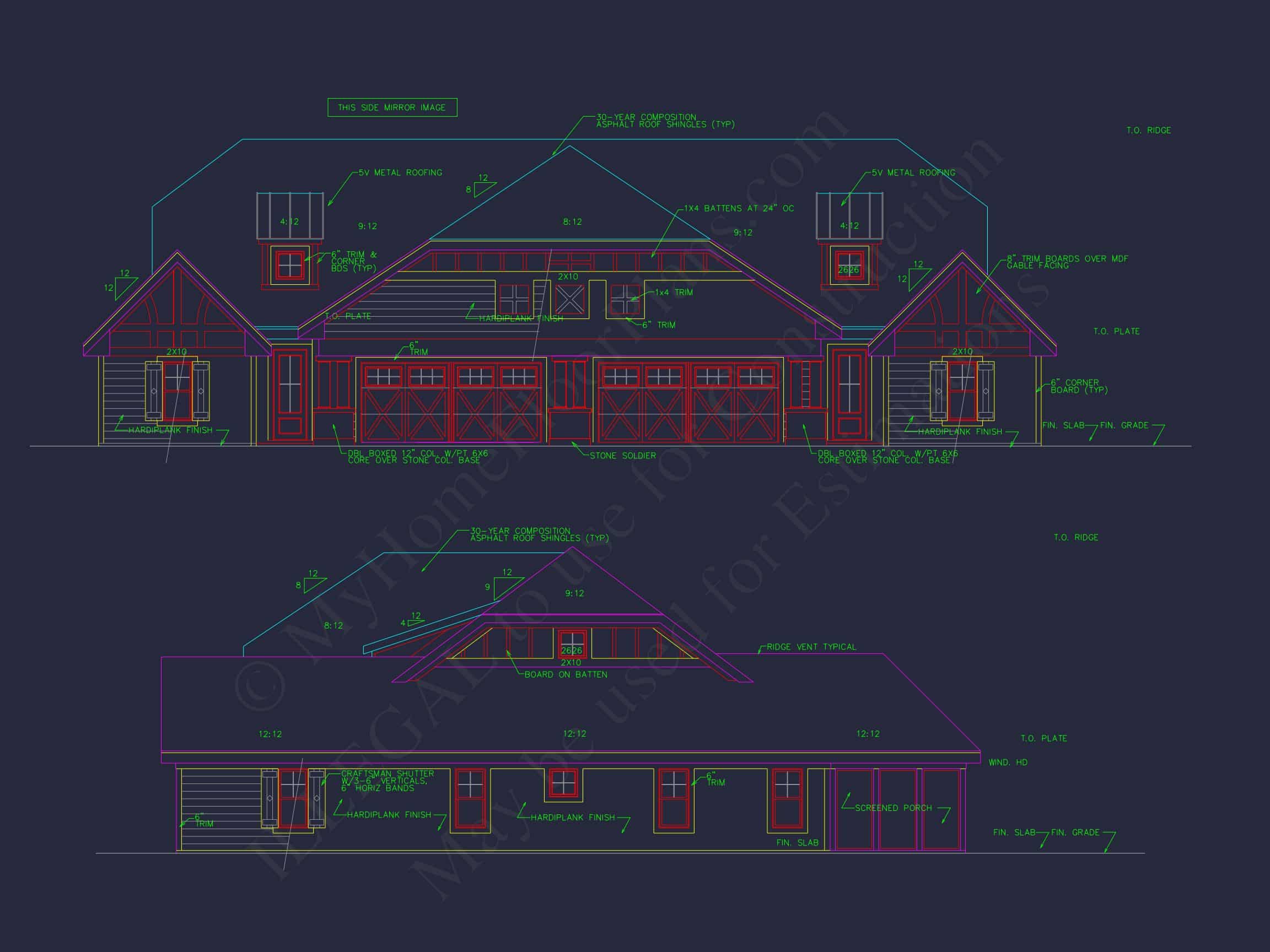 Spacious Craftsman Style house Plan with Functional Design