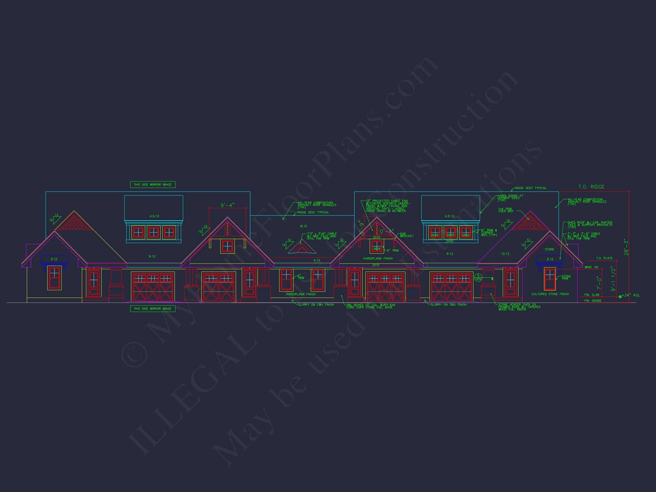 Spacious Craftsman Style house Plan with Functional Design