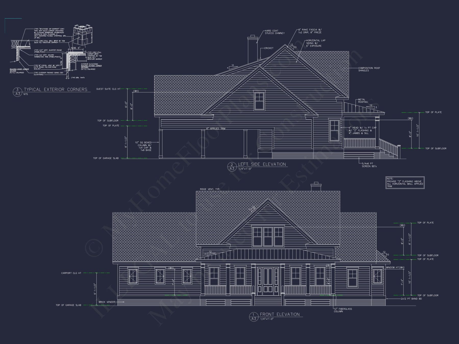 Spacious house CAD Floor Plan with Custom Architectural Designs