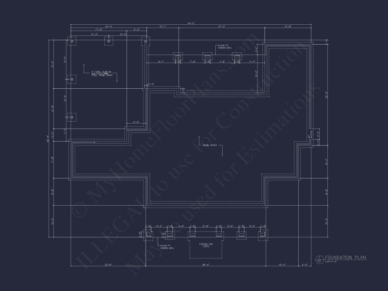 Spacious house CAD Floor Plan with Custom Architectural Designs