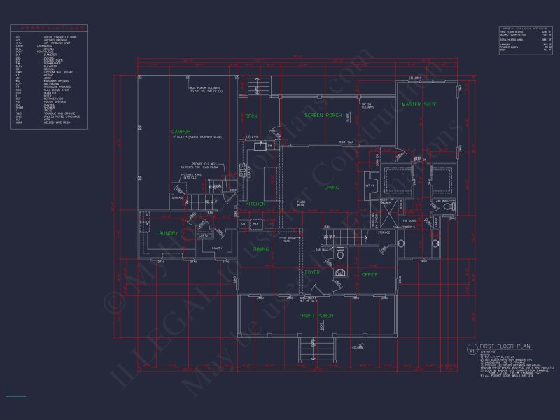 Spacious house CAD Floor Plan with Custom Architectural Designs