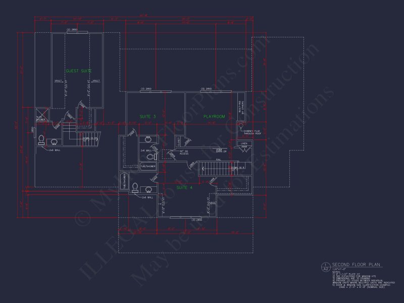 Spacious house CAD Floor Plan with Custom Architectural Designs
