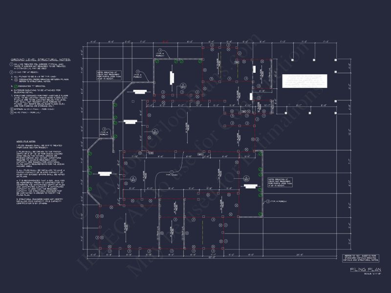 Spacious house Design with 2-Story Floor Plan and Modern Blueprint
