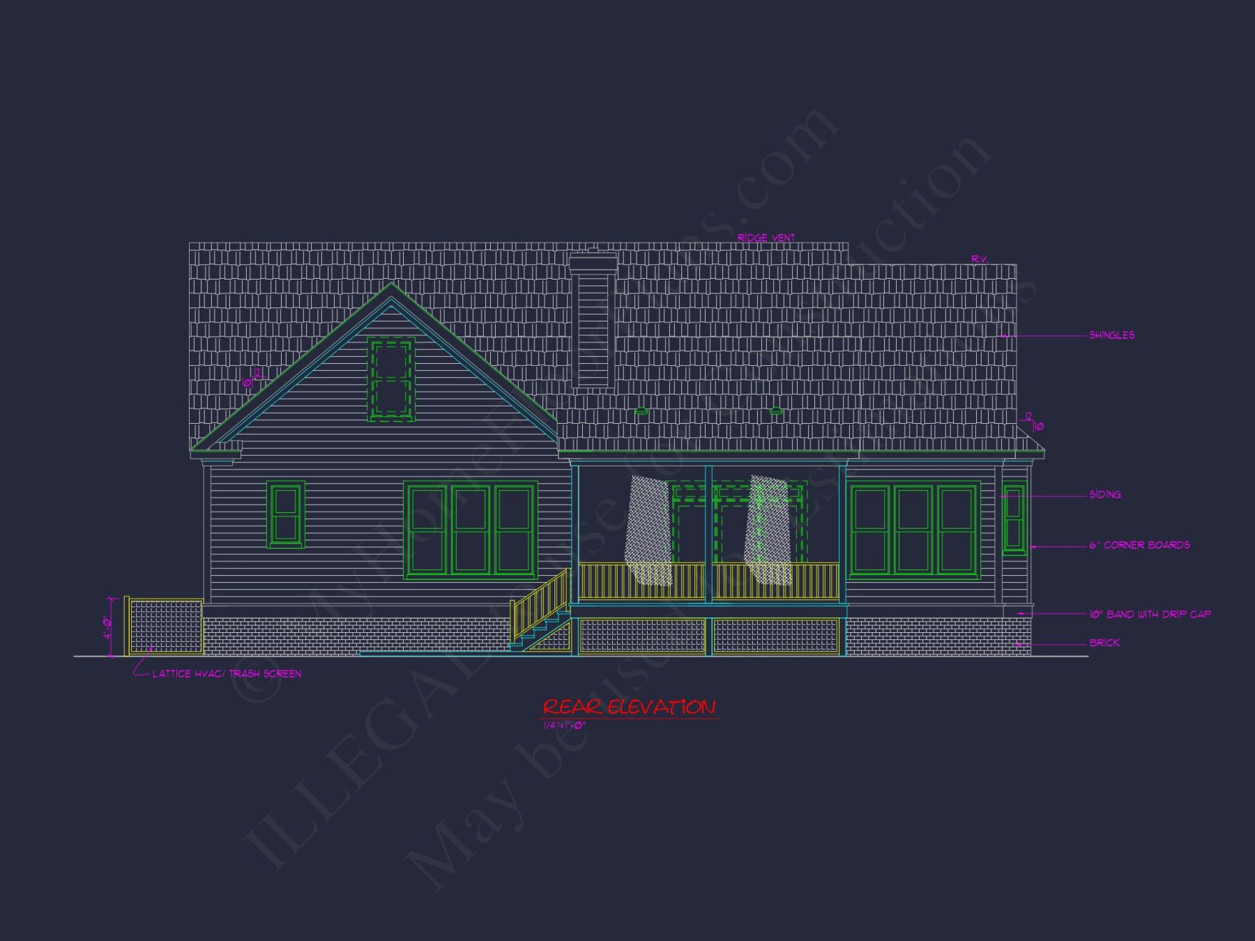 Spacious house Design with Floor Plan, CAD & Blueprint