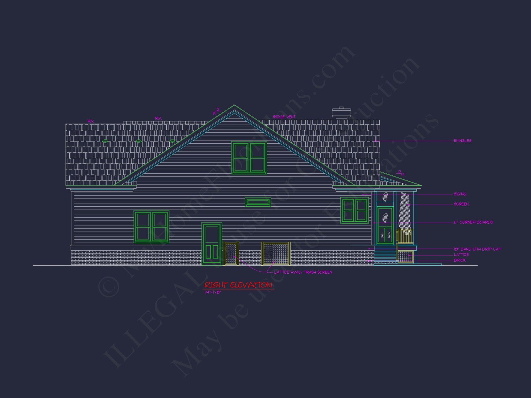 Spacious house Design with Floor Plan, CAD & Blueprint