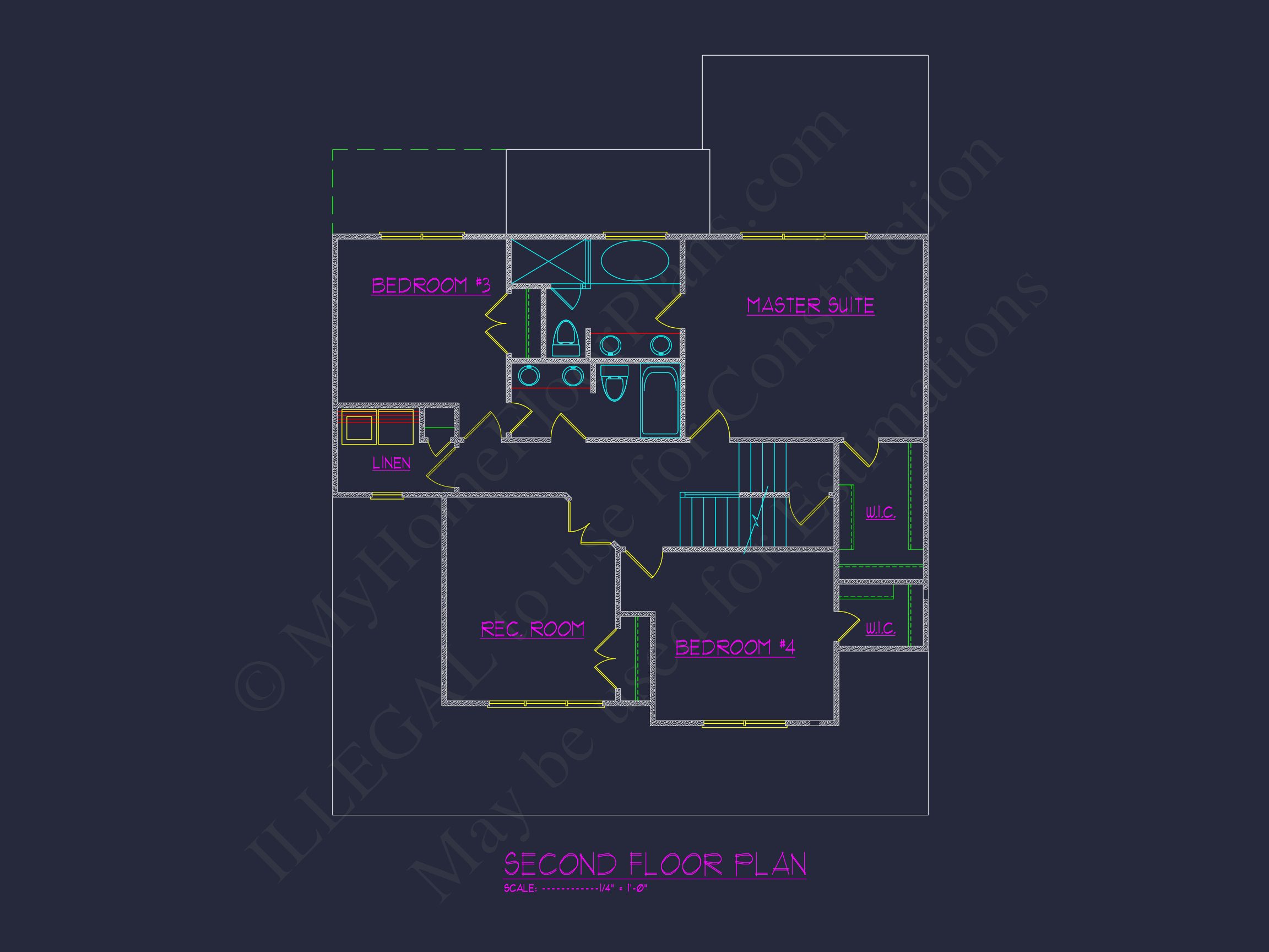 Spacious house Design with Floor Plan,CAD,and Features