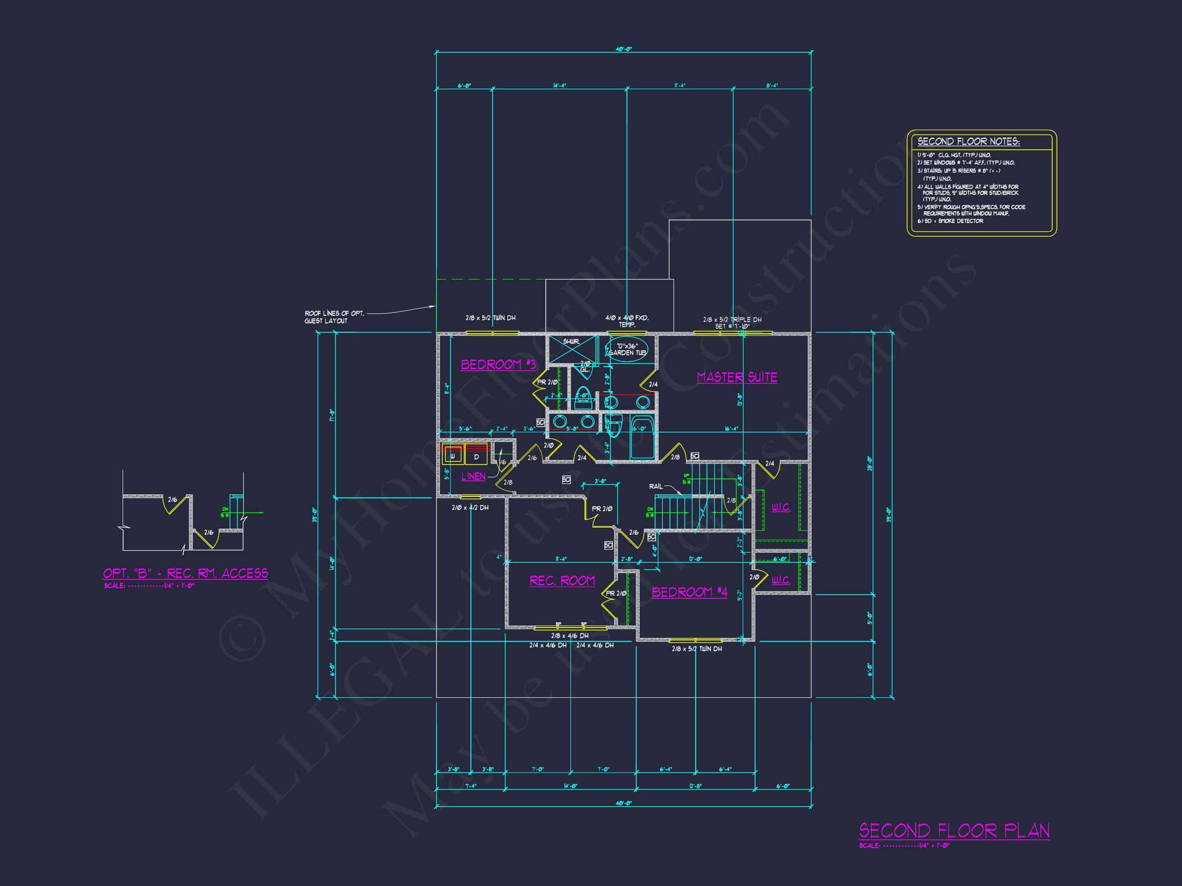 Spacious house Design with Floor Plan,CAD,and Features