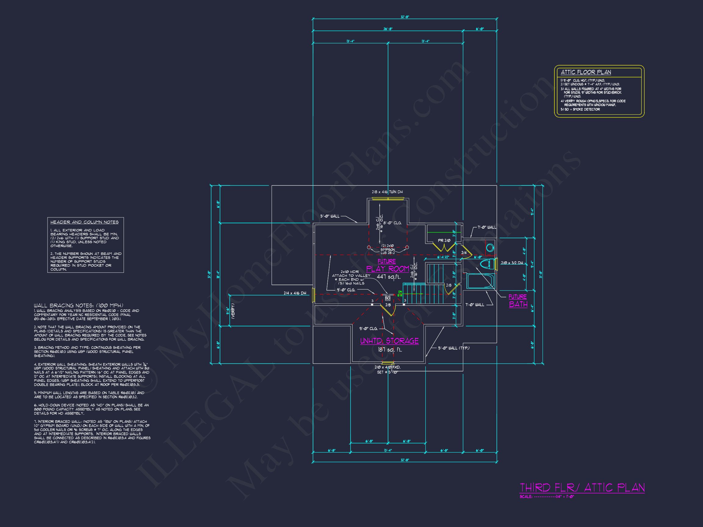 Spacious house Design with Floor Plan,CAD,and Features