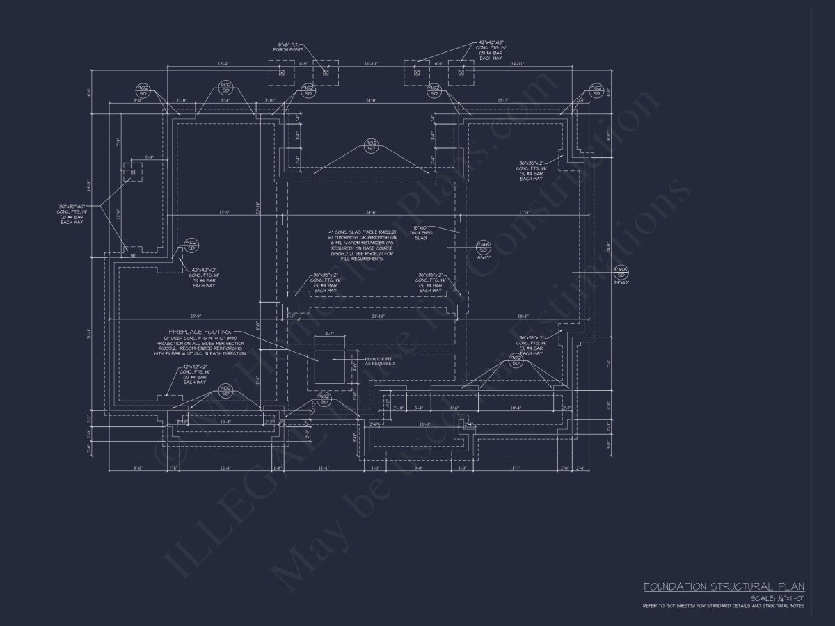 Spacious house Floor Plan: 2-Story Architectural Design with CAD Blueprint