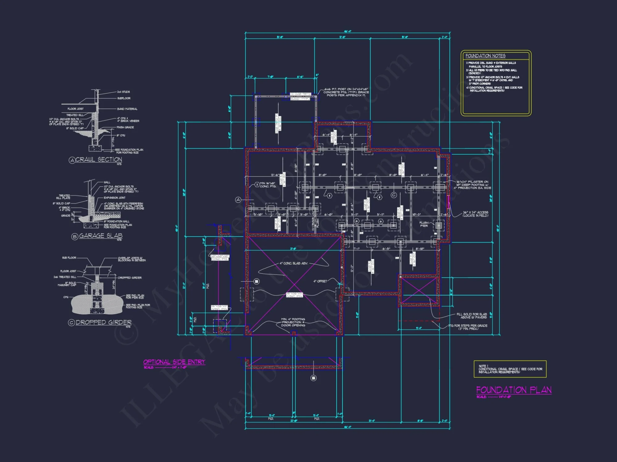 Spacious house Floor Plan with Architectural Designs and CAD