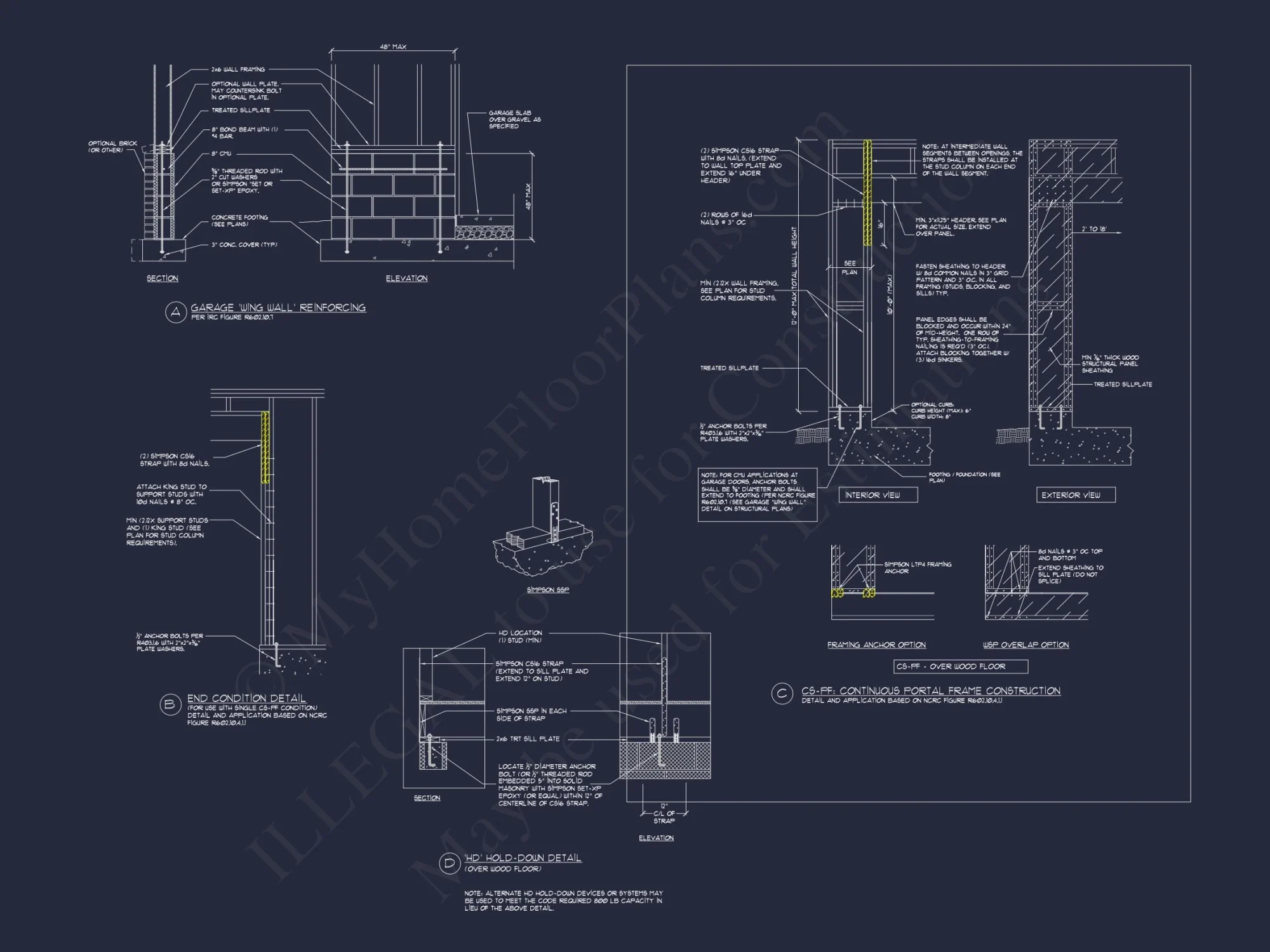 Spacious house Floor Plan with Blueprints and Modern Designs
