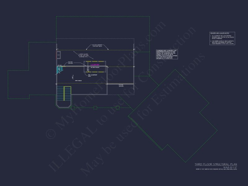 Spacious house Floor Plan with CAD Designs & Blueprints