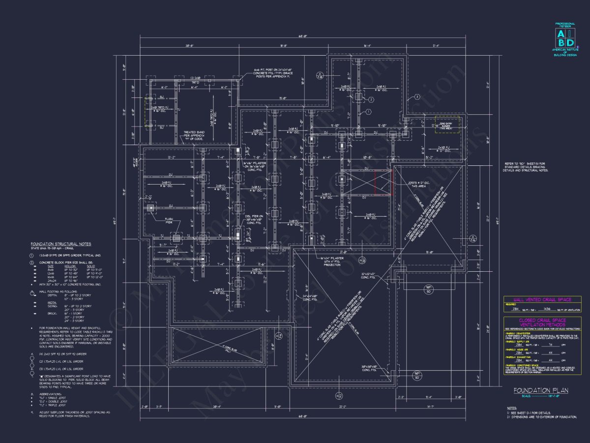 Spacious house Floor Plan with CAD Designs and 2-Story Blueprint