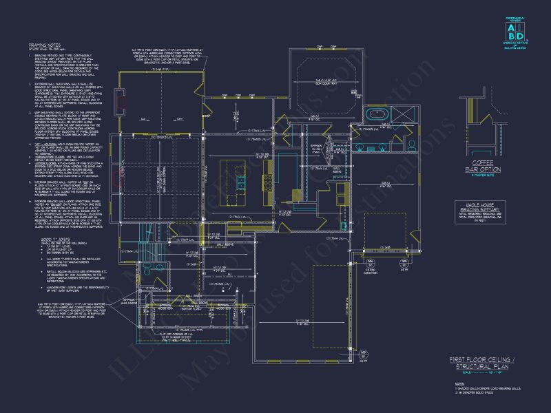 Spacious house Floor Plan with CAD Designs and 2-Story Blueprint