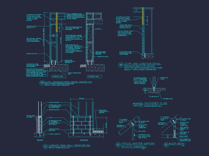 Spacious house Floor Plan with CAD Layout, Architecture Designs