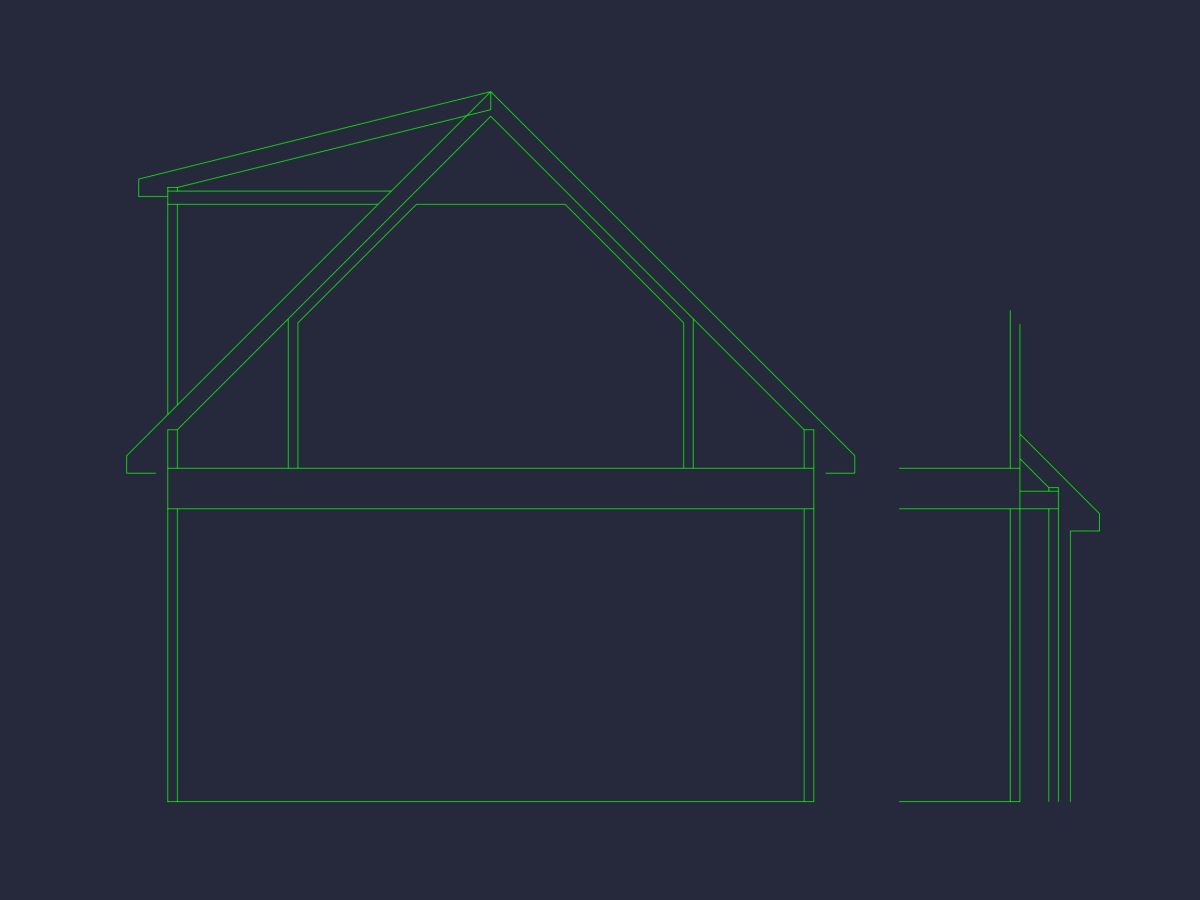 Spacious house Floor Plan with CAD Layout, Architecture Designs