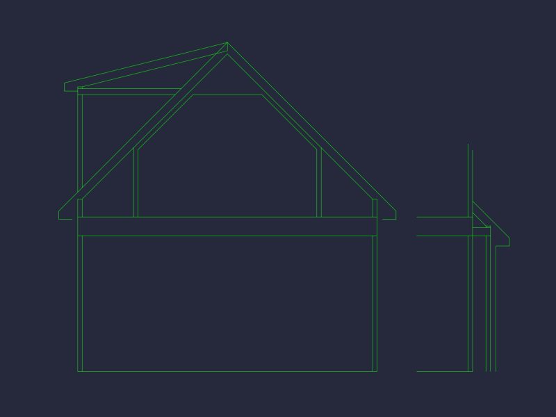 Spacious house Floor Plan with CAD Layout, Architecture Designs