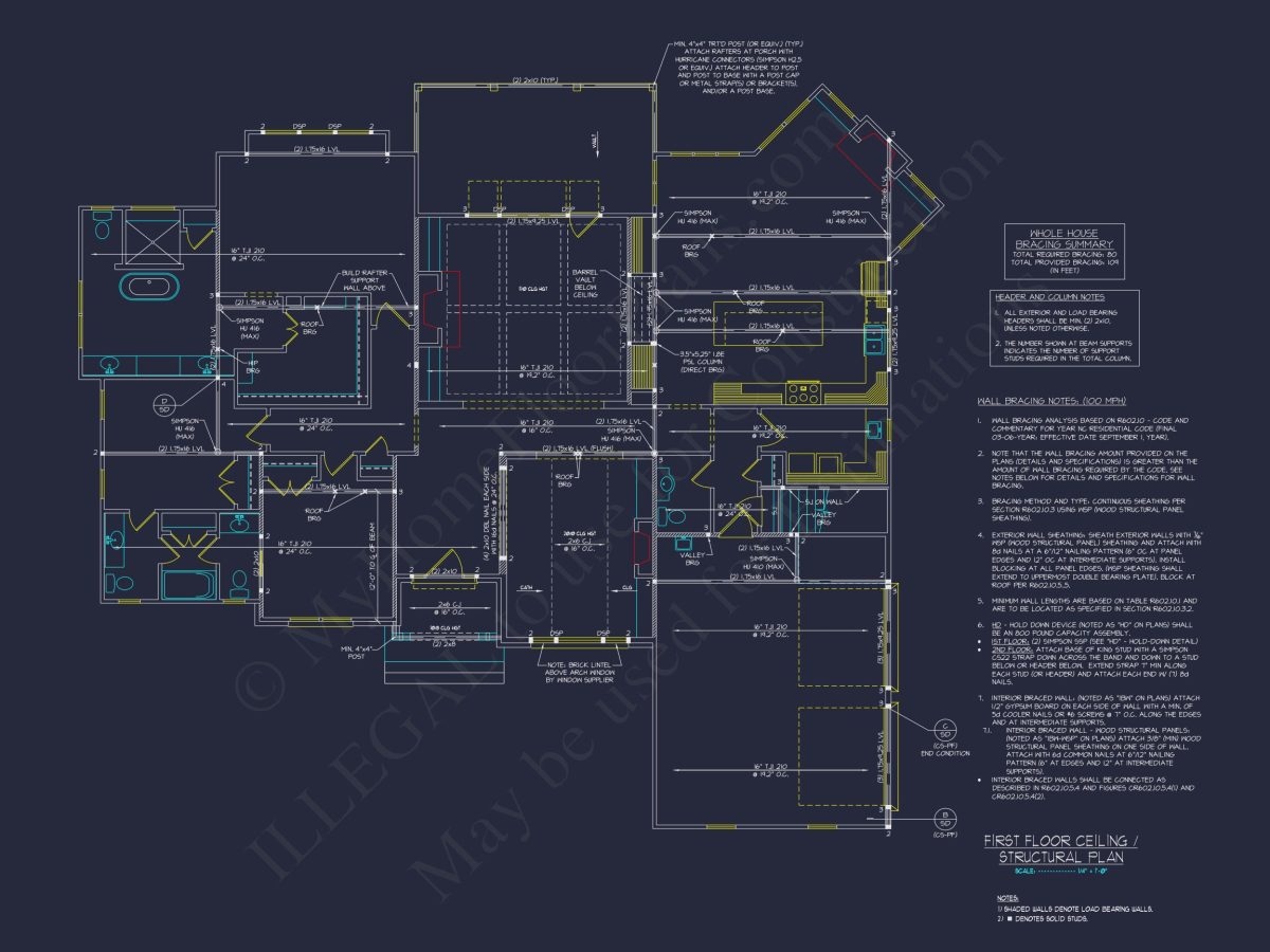 Spacious house Plan: 3 Beds, 2 Baths, CAD Designs & More