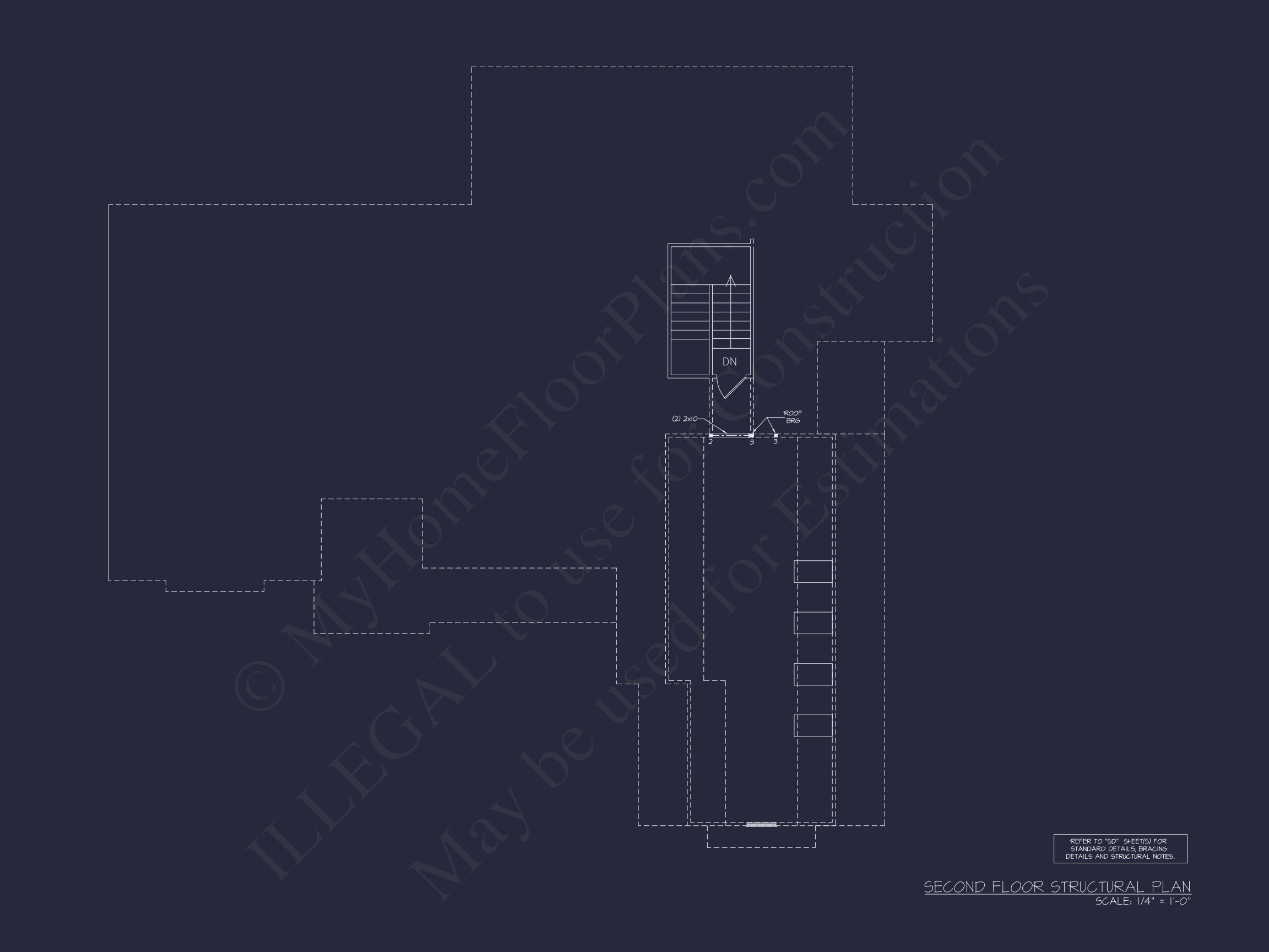 Spacious house Plan: Floor & Blueprint Designs with CAD