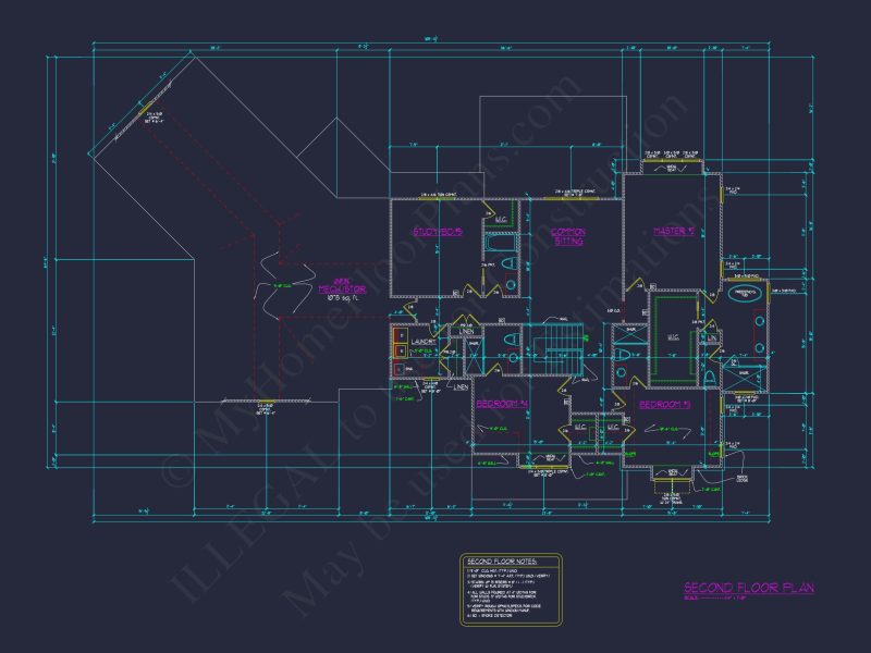 Spacious house Plan: Modern Architectural Floor Plan Designs