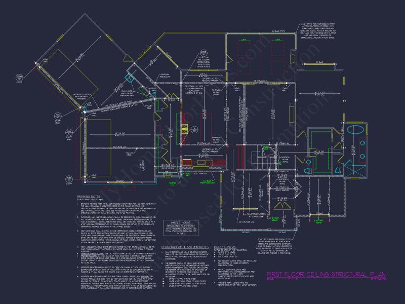 Spacious house Plan: Modern Architectural Floor Plan Designs