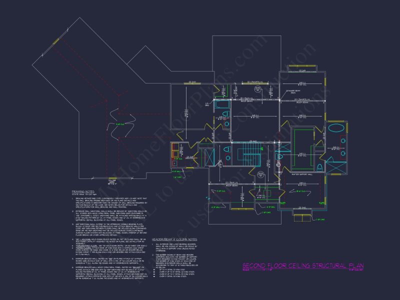 Spacious house Plan: Modern Architectural Floor Plan Designs
