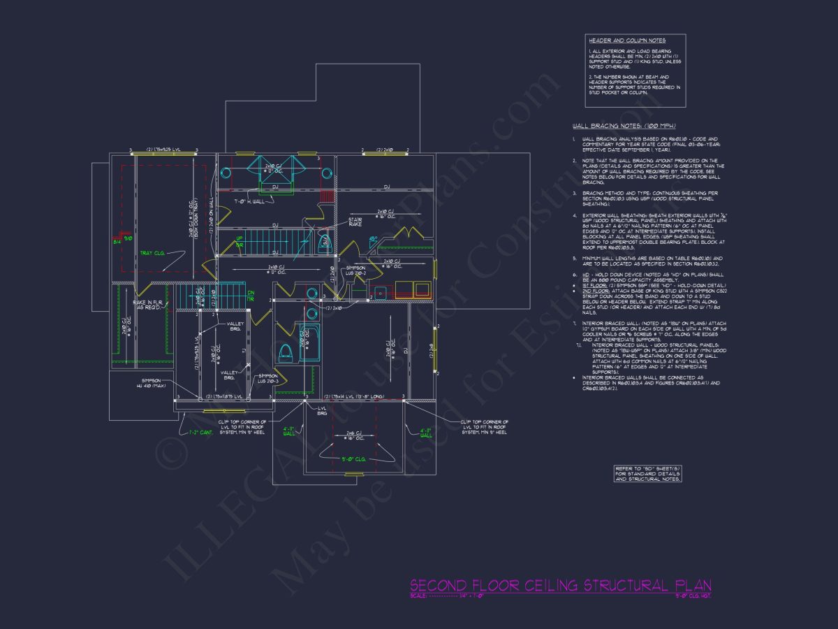 Spacious house Plan: Stunning Blueprint for 4-Bed Designs