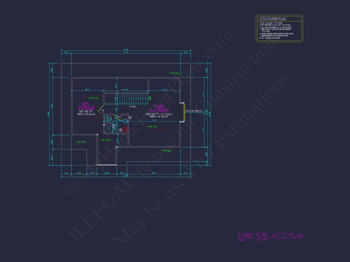 Spacious house Plan: Stunning Blueprint for 4-Bed Designs