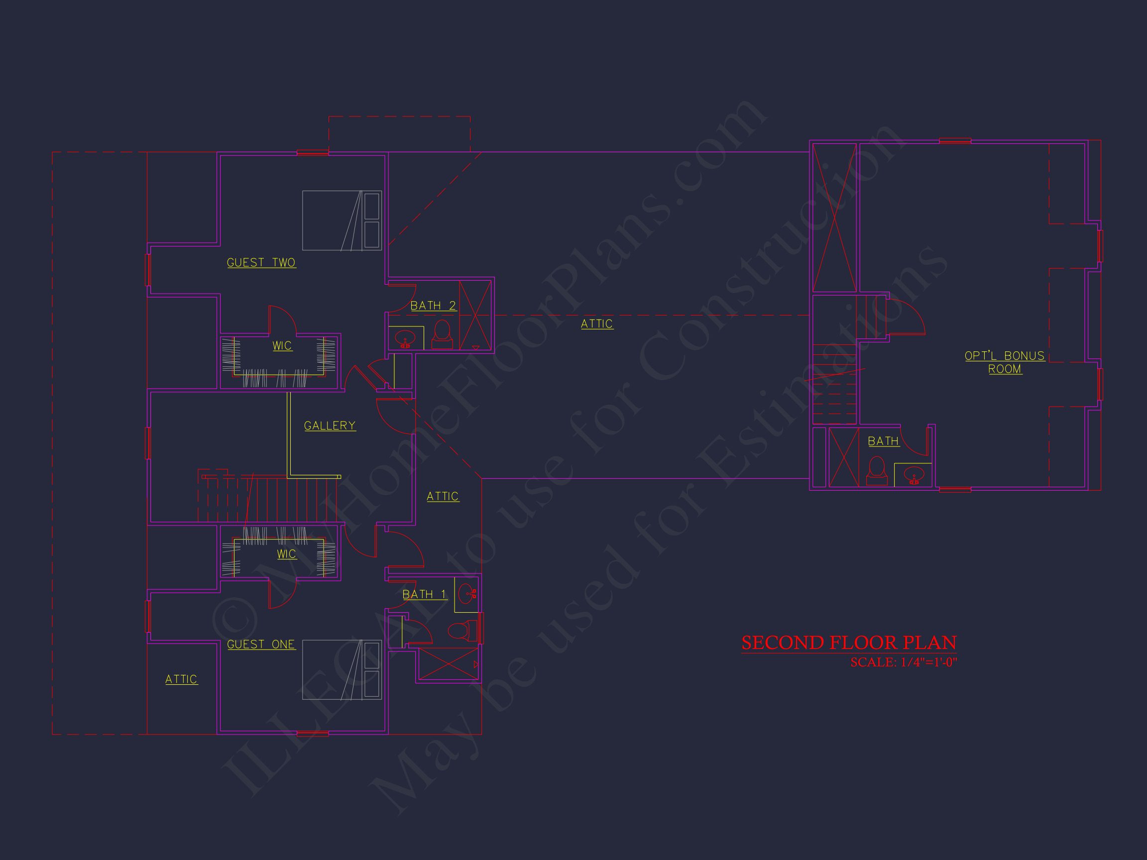 Spacious house Plan with 2 Floors,3 Bedrooms,and CAD Designs
