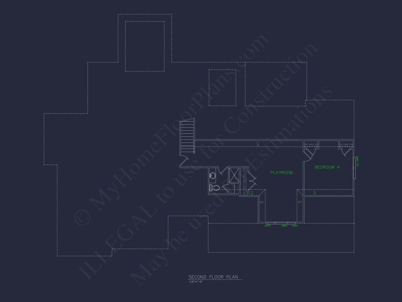 Spacious house Plan with 2 Floors, 4 Beds & Craftman Style