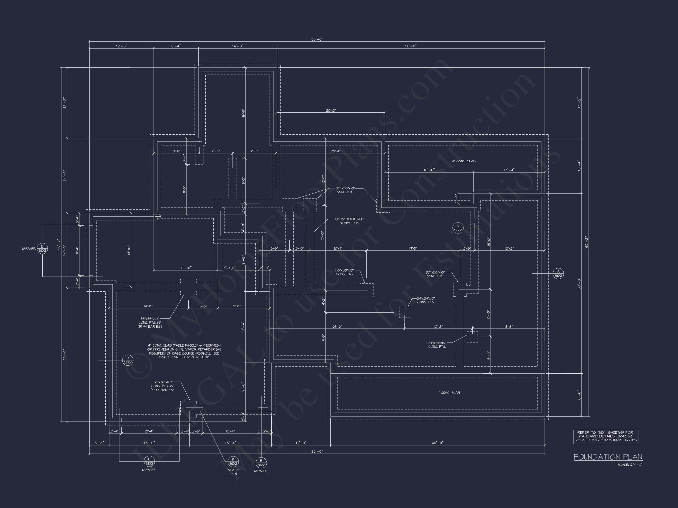 Spacious house Plan with 2 Floors,4 Beds & Craftman Style