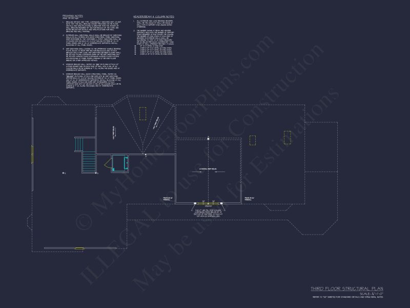 Spacious house Plan with 2 Floors, CAD Designs & Blueprint
