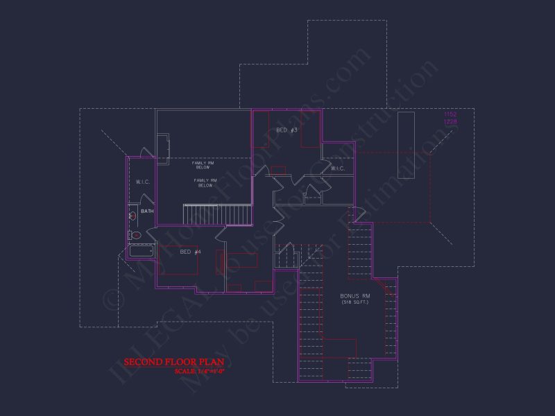 Spacious house Plan with 2 Floors, CAD Designs & Blueprint