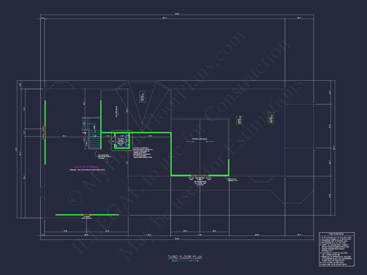 Spacious house Plan with 2 Floors, CAD Designs & Blueprint
