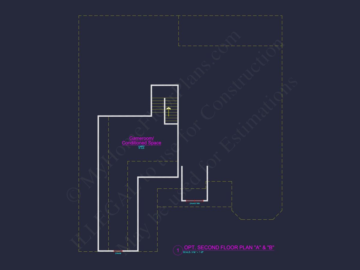 Spacious house Plan with 2-Story Design, CAD Blueprints & Features