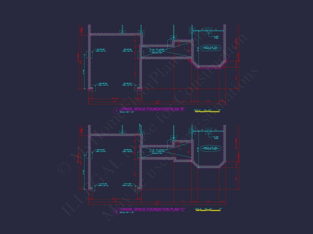 Spacious house Plan with 2-Story Design, CAD Blueprints & Features