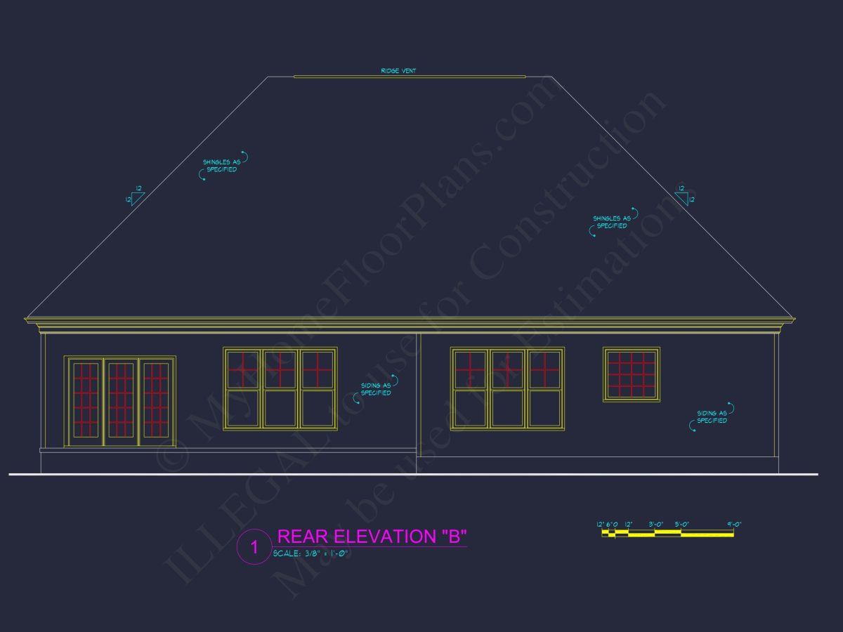 Spacious house Plan with 2-Story Design, CAD Blueprints & Features