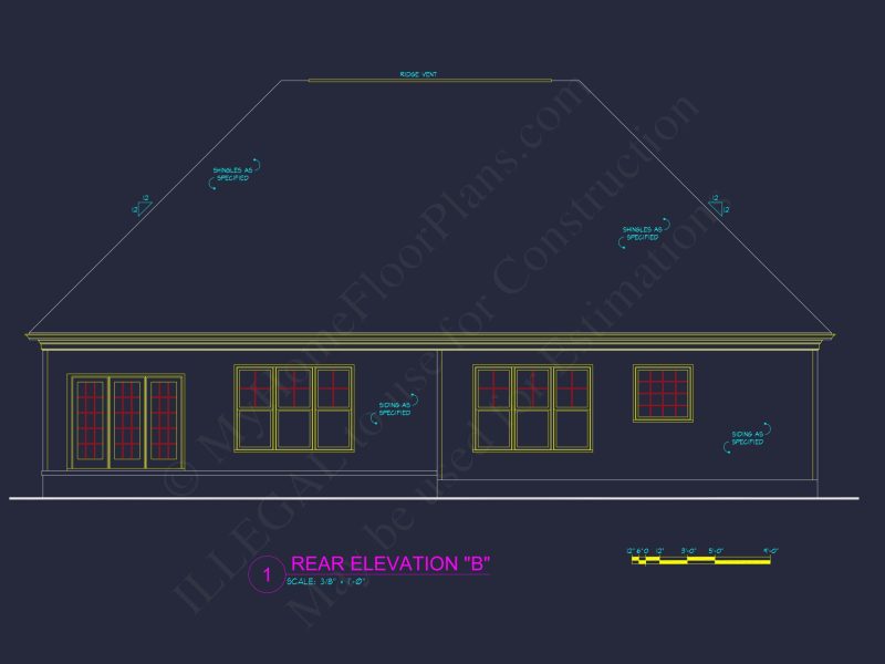 Spacious house Plan with 2-Story Design, CAD Blueprints & Features