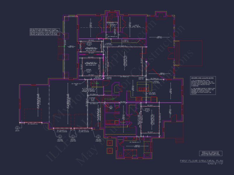Spacious house Plan with 2-Story Designs, 4 Bedrooms & CAD