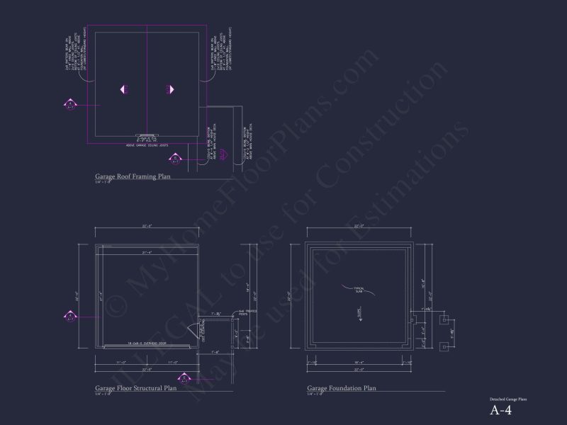 Spacious house Plan with 2.5 Floors, Detached Garage, and CAD Design