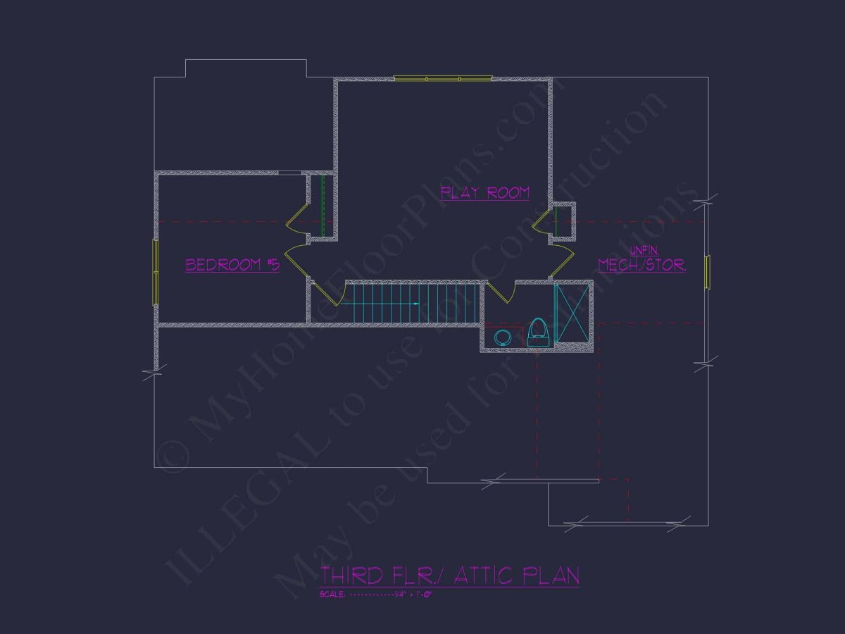 Spacious house Plan with 3D CAD Designs, Blueprint, and Floor Plans