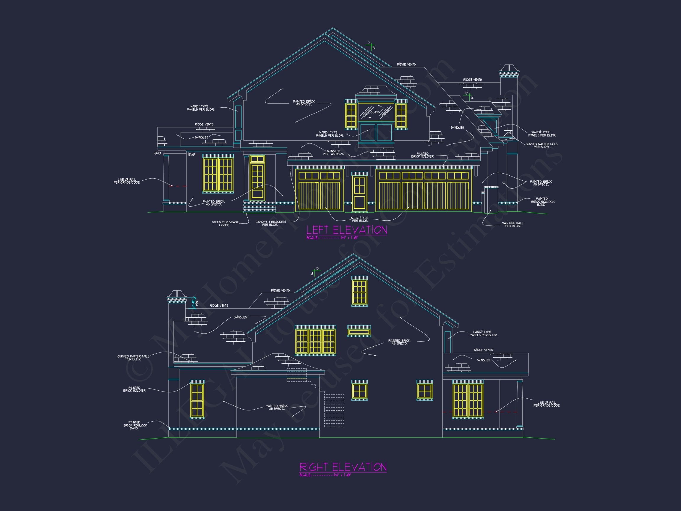 Spacious Home Plan with 4 Bedrooms: Floor Plan & Designs