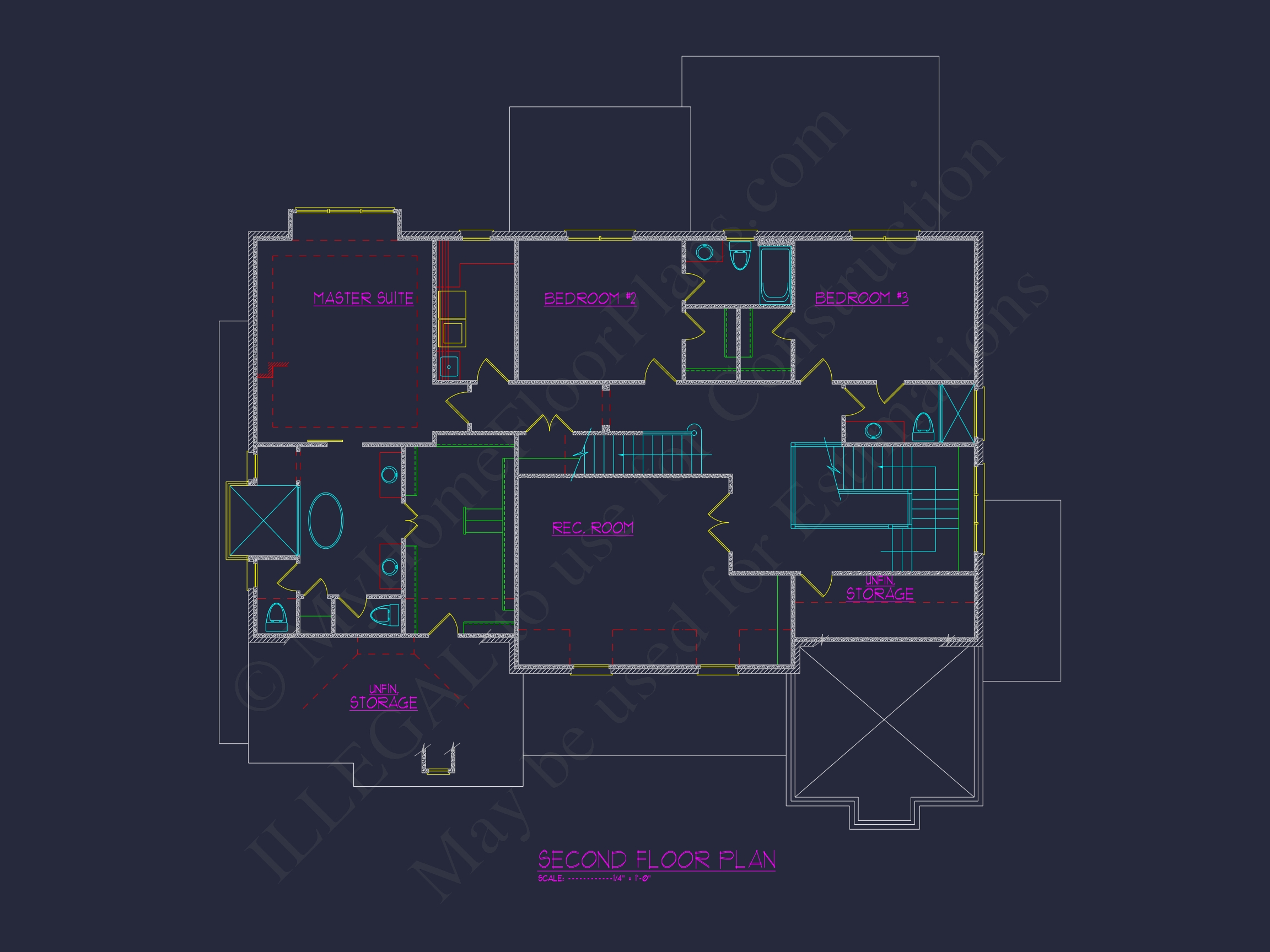 Spacious Home Plan with 4 Bedrooms: Floor Plan & Designs