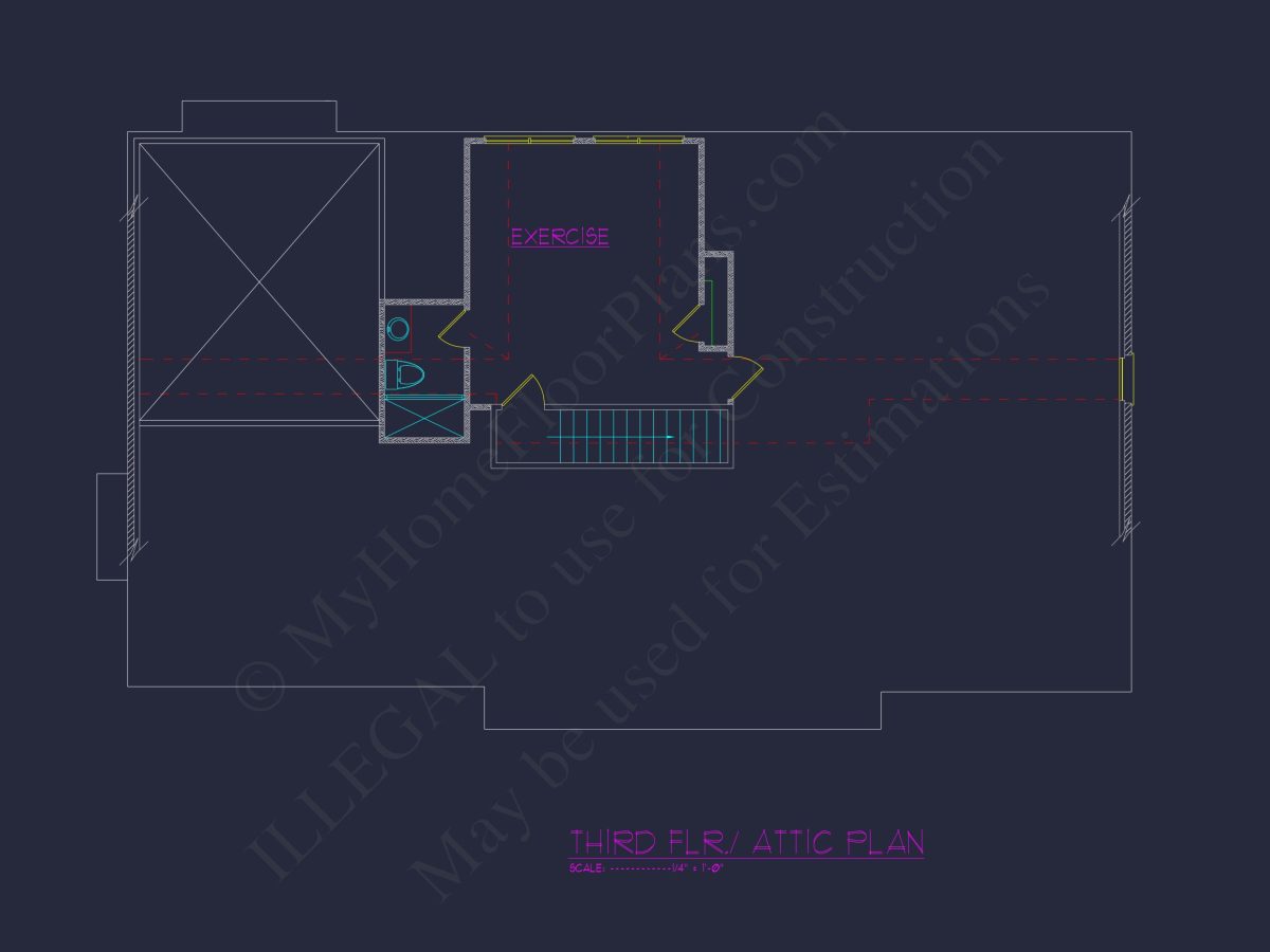 Spacious house Plan with 4 Bedrooms: Floor Plan & Designs